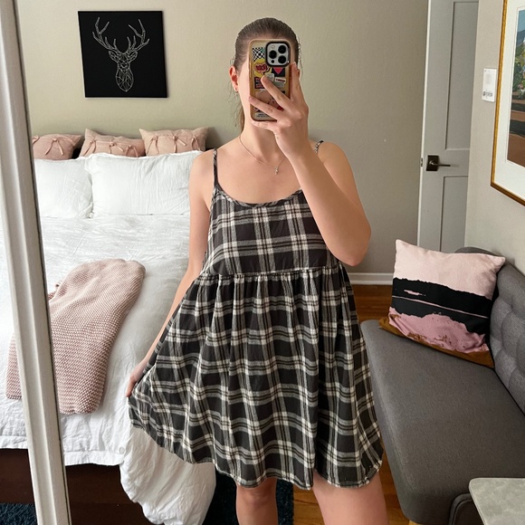 Target Dresses & Skirts - Target checkered A-line dress